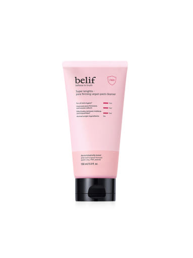 AgelessBeauty3000.com belif | Super Knights Pore Firming Vegan Pack Cleanser