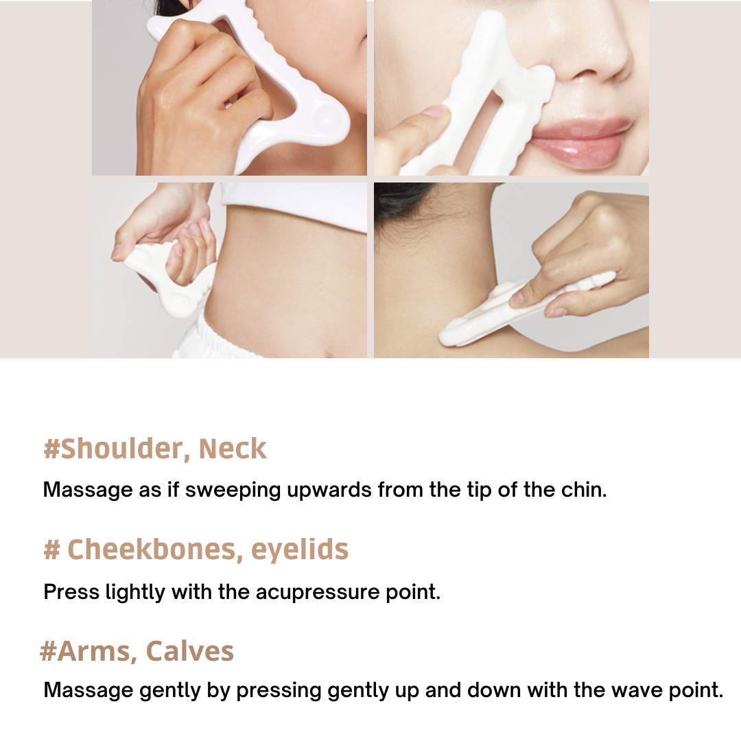 AgelessBeauty3000.com BeaumAnt |  Self Gua Sha