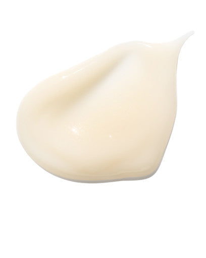 AgelessBeauty3000.com  Sulwhasoo | The Ultimate S Serum  Close-up of a smooth, creamy beige color swatch on a white background