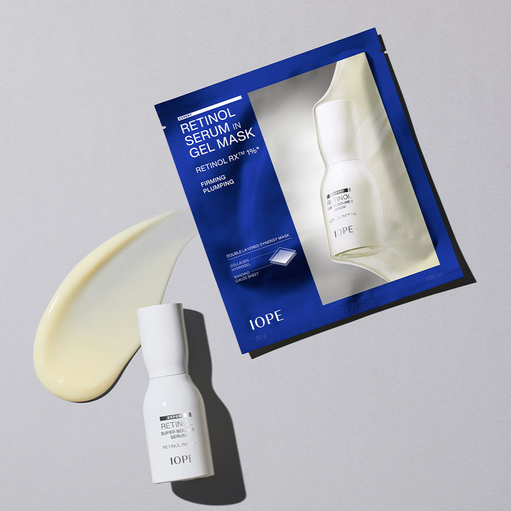 AgelessBeauty3000.com  IOPE |  Retinol Serum In Gel Masks