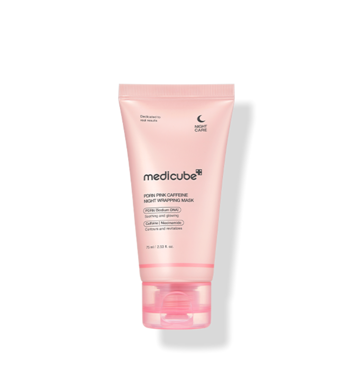 AgelessBeauty3000.com  medicube | PDRN Pink Caffeine Night Wrapping Mask